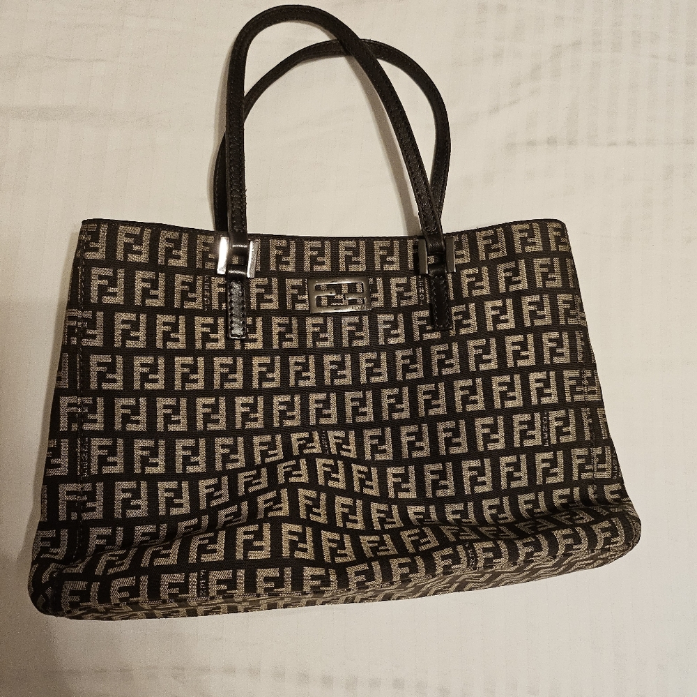 Authentic Fendi mini tote